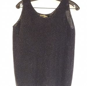 Christine Phillipe Shimmery Camisole Top L